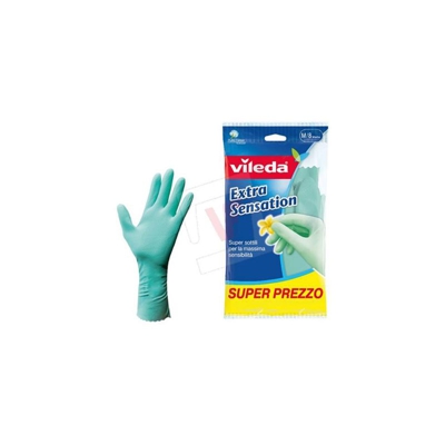 No Brand - Guanti 'VILEDA' VILEDA GUANTI EXTRA SENSATION TG.L