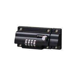 BURG WÄCHTER Bullone di chiusura L.112mm B.50mm zinco stampato nero - BURG WACHTER características