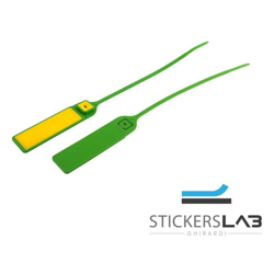 Sigilli di sicurezza antieffrazione RFID a frequenza radio con numerazione seriale Quantità - 10 Sigilli - STICKERSLAB en oferta