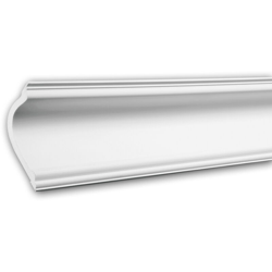 Profhome Decor - Cornice soffitto parete 150180F Profhome modanatura cornice flessibile modanatura tipo stucco design moderno bianco 2 m en oferta