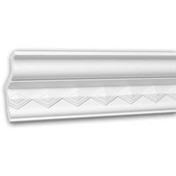 Cornice soffitto parete 150278F Profhome modanatura tipo stucco cornice flessibile modanatura stile neoclassico bianco 2 m - PROFHOME DECOR características