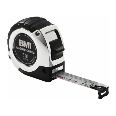 BMI Nastro tascabile misura cromo L.2m Tape-B. 13mm
