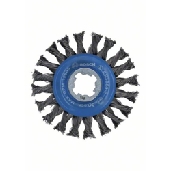 Bosch X-LOCK Spazzola a disco 115 mm, filo di acciaio intrecciato 2608620731 1 pz. - Bosch Accessories características