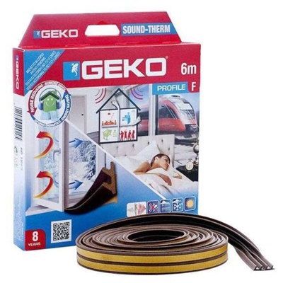 GUARNIZIONE TERMICA ED ACUSTICA MARRONE profilo F MT 6 12 PZ - OEM