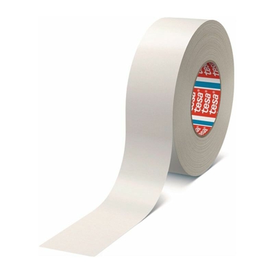 tesa Nastro adesivo in tessuto 4651 lunghezza 50m larghezza 50mm rayon tessuto bianco 50mm