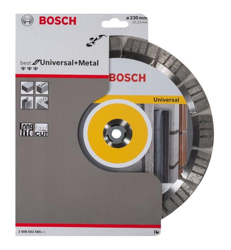 Disco diamantato best universal and metal 115x22,23 - BOSCH en oferta