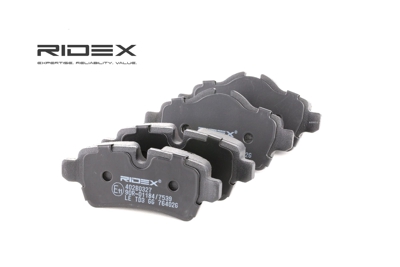 RIDEX Pastiglie Freni 402B0327 Kit Pastiglie Freni,Kit Pasticche Freni MINI,Hatchback (R50, R53),Hatchback (R56),Clubman (R55),Cabrio (R52)