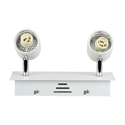 Portafaretto LED 2*GU10 Colore Bianco - V-tac