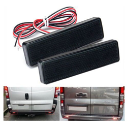 Kit 2 Fanali Posteriori A Led Nero Fume Per Opel Vauxhall Vivaro Movano Renault Master Trafic Nissan Primastar Sostituzione Catarifrangente características