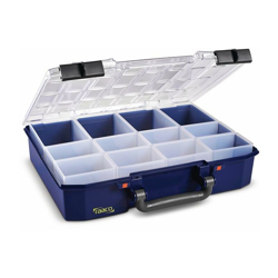 raaco Scatola d'assortimento B.337xD.278xH.80mm Parte inferiore PP/coperchio a.PC m.12 scompartimenti precio