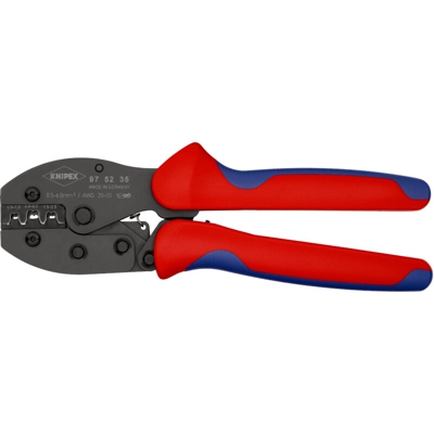 Pinza per crimpare PreciForce® brunita con manicotti multicomponente 220 mm - Knipex