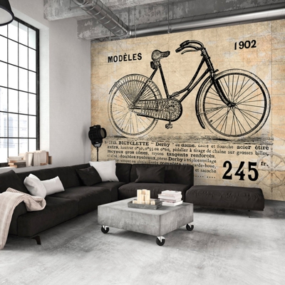 Gbshop - Fotomurale - Bicicletta Vintage300x210 cm