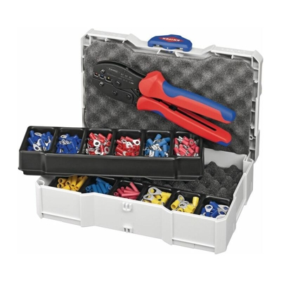 KNIPEX Assortimento a crimpare per connettori di cavi
