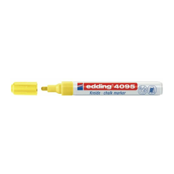 edding Marcatore a gesso 4095 giallo neon giallo neon punta rotonda Larghezza della linea circa 2-3 mm en oferta