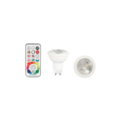 Faretto Led GU10 3W + 3W RGBW Dimmerabile con telecomando - WISDOM características