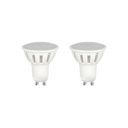 Faretto Led SMD GU10 3W Bianco Freddo 6500K Conf. 2 pezzi - WISDOM precio
