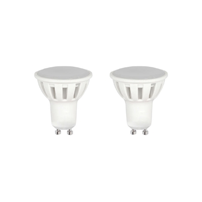 Faretto Led SMD GU10 3W Bianco Freddo 6500K Conf. 2 pezzi - WISDOM