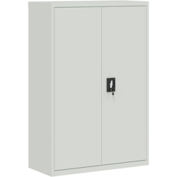 Armadio per Ufficio 90x40x140 cm in Acciaio Grigio - VIDAXL en oferta