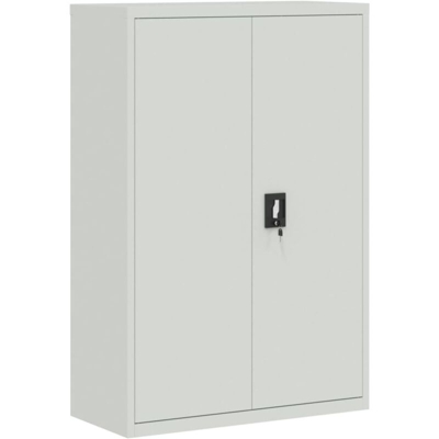 Armadio per Ufficio 90x40x140 cm in Acciaio Grigio - VIDAXL