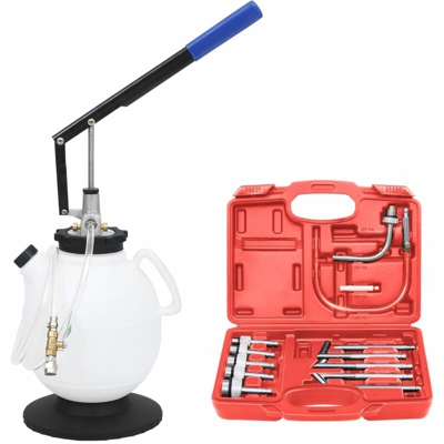 Riempitore di Fluido per Trasmissioni con Set di Attrezzi 7,5 L - VIDAXL