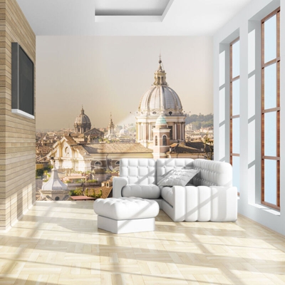 Fotomurale Roma e vista a volo duccel cm 250x193 Artgeist