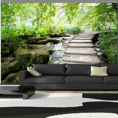 Fotomurale Sentiero nel bosco cm 250x175 Artgeist