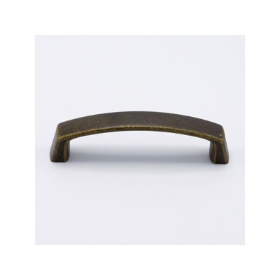 Maniglia dalle linee morbide effetto bronzo 108x17x27mm - 389 Round - POLIDEAS