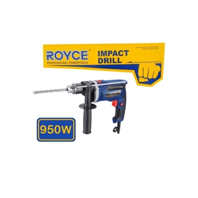 Grecoshop - Trapano elettrico a percussione 850W 13mm Royce - RID-950