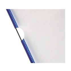 Pannelli di visualizzazione a.Hard foil DINA4 blu m.5Scorrimento schede 50mm reflex-free - Tarifold características