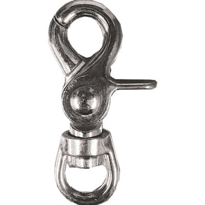 Moschettone spinta da guinzaglieria per cani e gatti - FERRIBIELLA