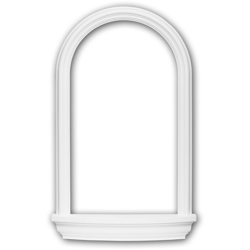 Nicchie 161102 Profhome elemento decorativo stile neoclassico bianco - PROFHOME DECOR precio
