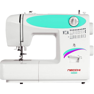 Necchi macchina da cucire meccanica per cucito cucitrice 19 punti luce led N83