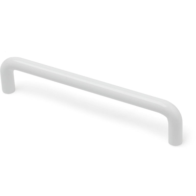 REI - Maniglia stile contemporaneo , Acciaio, Bianco, 128mm interasse. Marchio