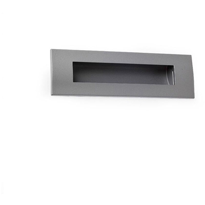 REI - Maniglia in stile contemporaneo, Zama, Alluminio-Bianco, 128 mm interasse. Marchio