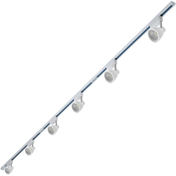 Kit Binari LED a Singolo Circuito di 3 m (3 x 1 m) + 6 x Faretti LED 10W Dimmerabili – Bianco Neutro (4000K) - Biard precio