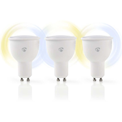 Lampadine LED smart Wi-Fi | Luca bianca da calda a fredda | GU10 | Pacco da 3 NE550683967 - Nedis precio