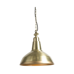QAZQA Lampada a sospensione goliath - Industriale - Metallo - Ottone - Tondo Max. 2 x Watt características