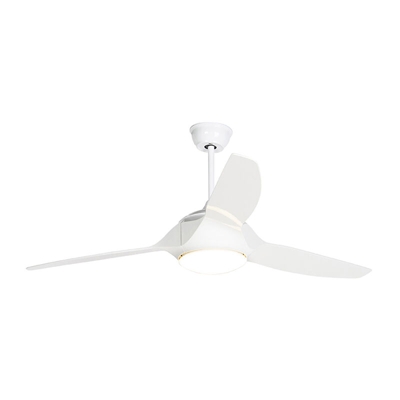 QAZQA Ventilatori da soffitto marin - Moderno - Plastico,Acciaio - Bianco - Tondo Non sostituibile Max. 1 x 18 Watt