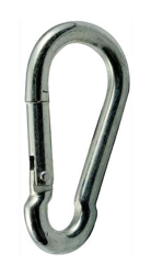 Moschettoni In Acciaio Zincato Mm. 100 25Pz - BLINKY en oferta