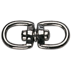 Anello doppio girevole givolare girello da 3/4' giunzione catena maurer en oferta