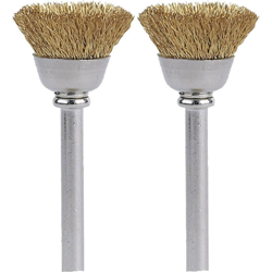 Dremel Spazzola in ottone 536 Filo di acciaio ottonato Ø gambo 3.2 mm 26150536JA 2 pz. en oferta