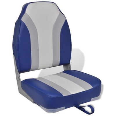 Sedia Per Barca Ribaltabile Con Schienale Alto