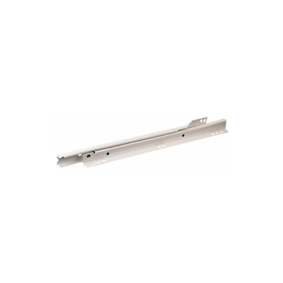 041661 Lunghezza cassetto 350mm Acciaio verniciato a forno bianco e verniciato a fuoco - Hettich