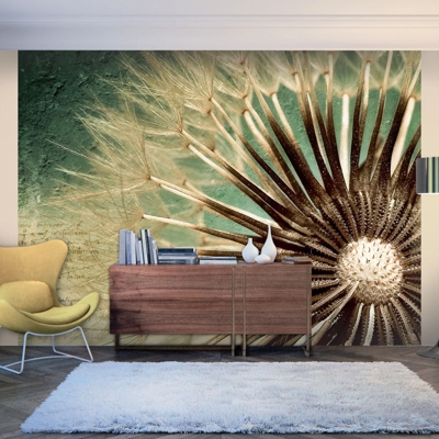 Fotomurale Focus on dandelion cm 250x1 cm 250x193 Artgeist