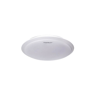 Plafoniera Led Rotonda Cornice bianca da 24W Bianco Freddo 6500K - AIGOSTAR