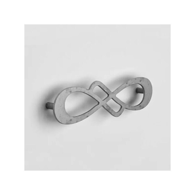 Maniglia Zambak - Effetto argento - POLIDEAS