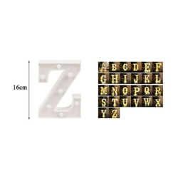 Lettere dell'alfabeto e Numeri LED 16 cm | Z - SESAMALL precio