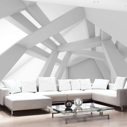 Fotomurale White Construction cm 250x175 Artgeist en oferta