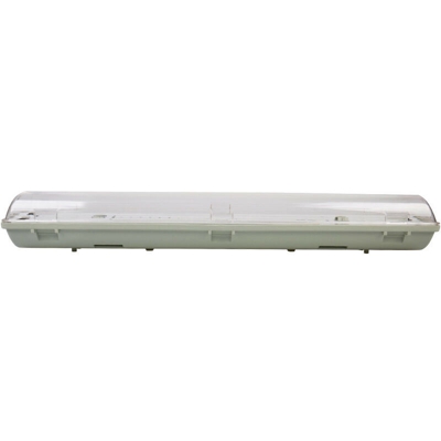 Plafoniera Stagna 2 T8 Neon LED da Esterno IP65 tubo G13 da parete soffitto | 150 cm - UNIVERSO