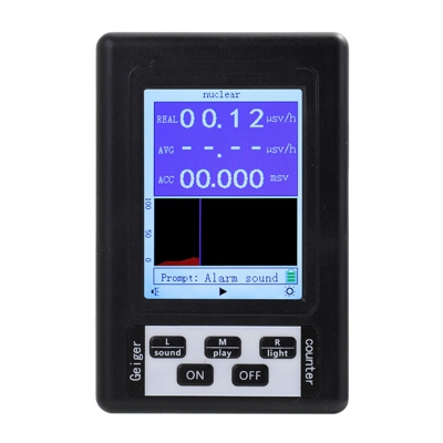 Rivelatore di radiazioni nucleari con display digitale, tester di ionizzazione, contatore Geiger, semifunzionale BR-9B, spedito senza batteria